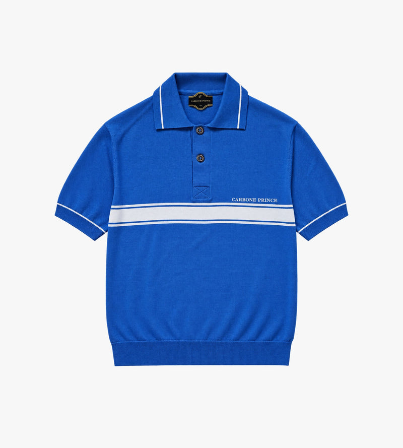 Polo “Azure race blue”