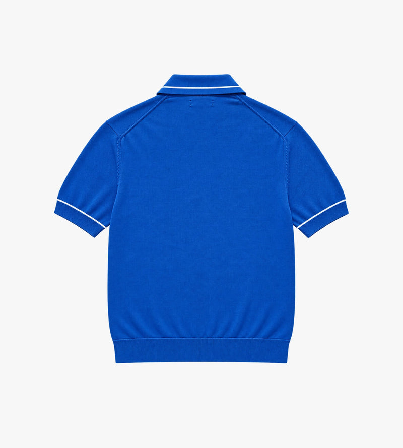 Polo “Azure race blue”