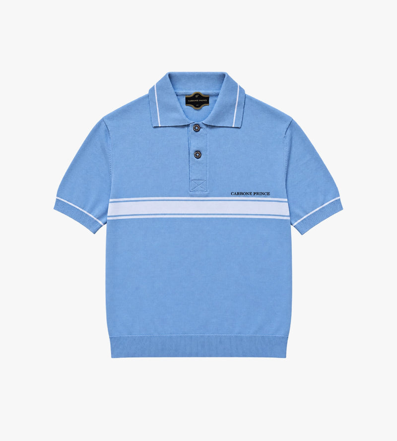 Polo "Aqua coast blue"