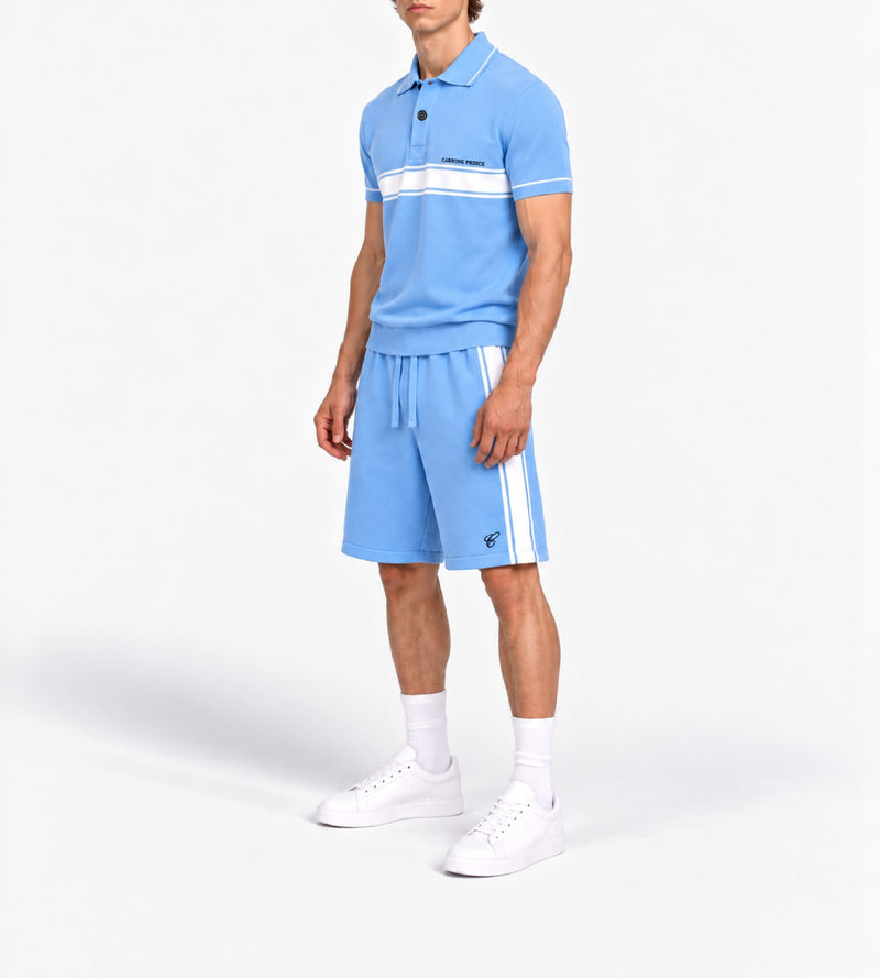 Polo "Aqua coast blue"