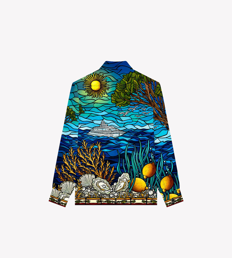 SILK SHIRT “MOSAIC HEDONIST”