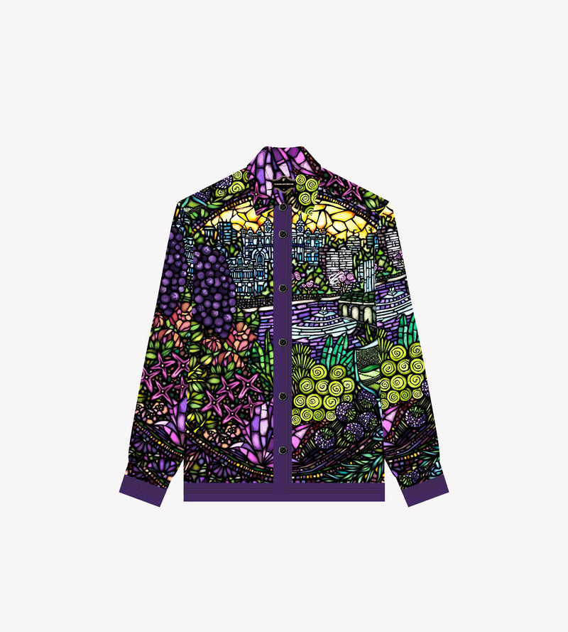 SILK SHIRT “MOSAIC HEDONIST”