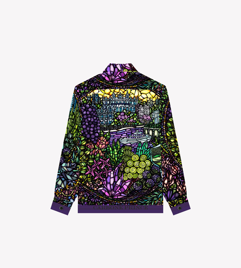 SILK SHIRT “MOSAIC HEDONIST”