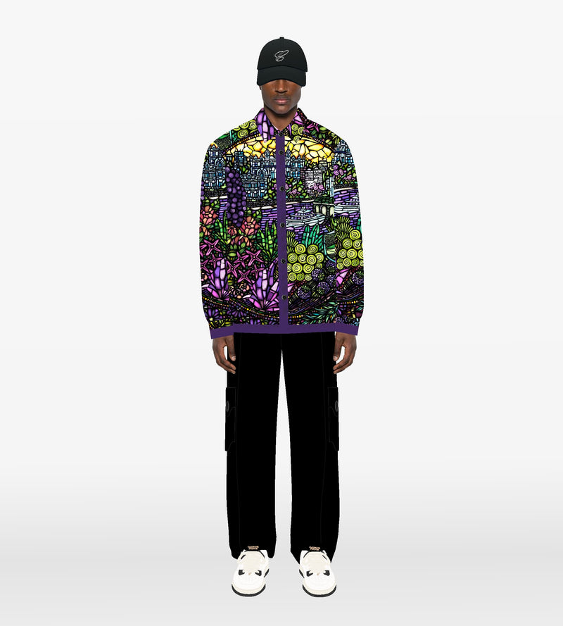 SILK SHIRT “MOSAIC HEDONIST”