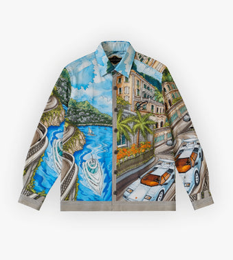 SILK SHIRT “RIVIERA VELOCITY”