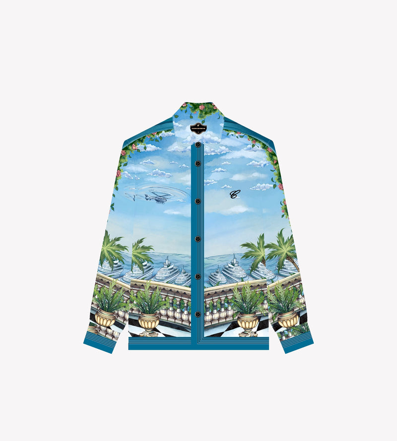 SILK SHIRT “MONTE-CARLO VELOCITY”