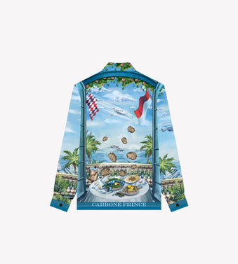 SILK SHIRT “MONTE-CARLO VELOCITY”