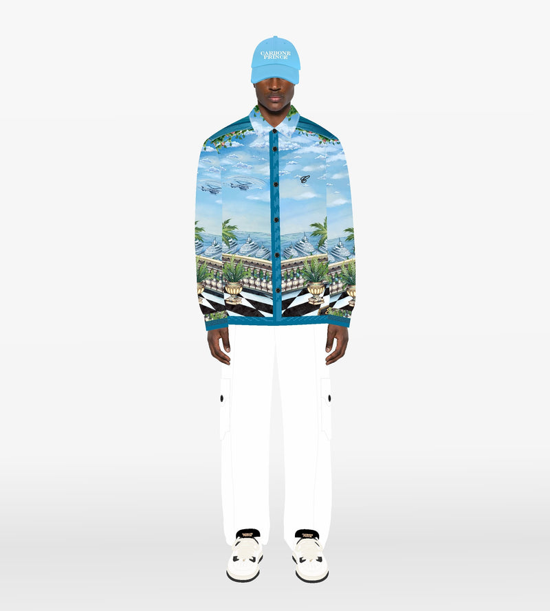 SILK SHIRT “MONTE-CARLO VELOCITY”