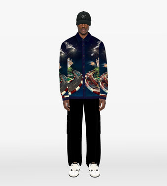 SILK SHIRT “MONTE-CARLO VELOCITY”