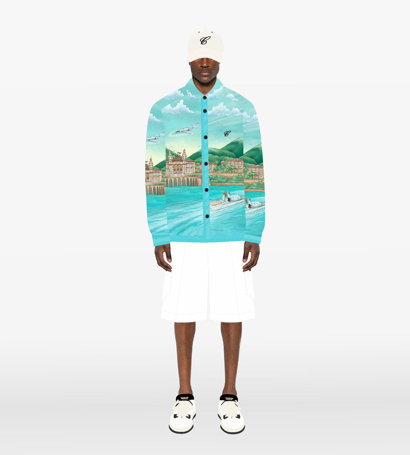 SILK SHIRT “MONTE-CARLO VELOCITY”