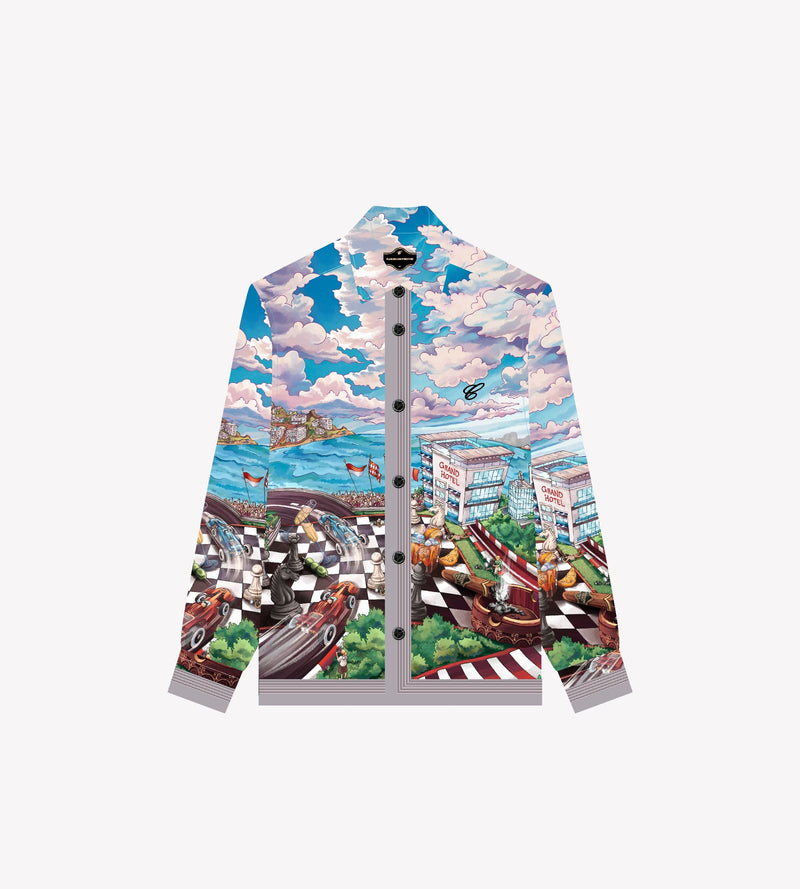 SILK SHIRT “MONTE-CARLO VELOCITY”