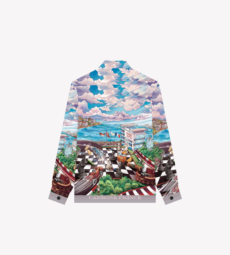 SILK SHIRT “MONTE-CARLO VELOCITY”