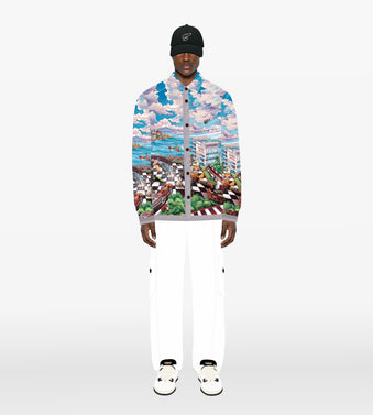 SILK SHIRT “MONTE-CARLO VELOCITY”