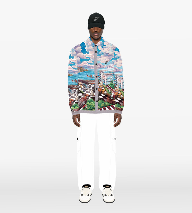 SILK SHIRT “MONTE-CARLO VELOCITY”