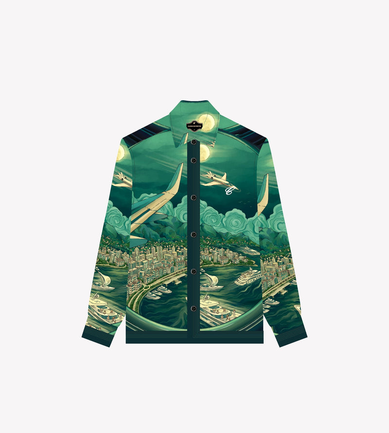 SILK SHIRT “NIGHT FLIGHT”