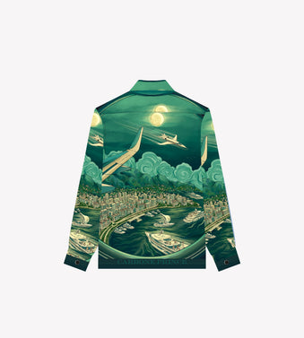 SILK SHIRT “NIGHT FLIGHT”