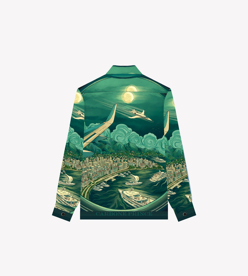 SILK SHIRT “NIGHT FLIGHT”